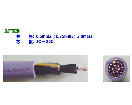 超软耐曲折电缆